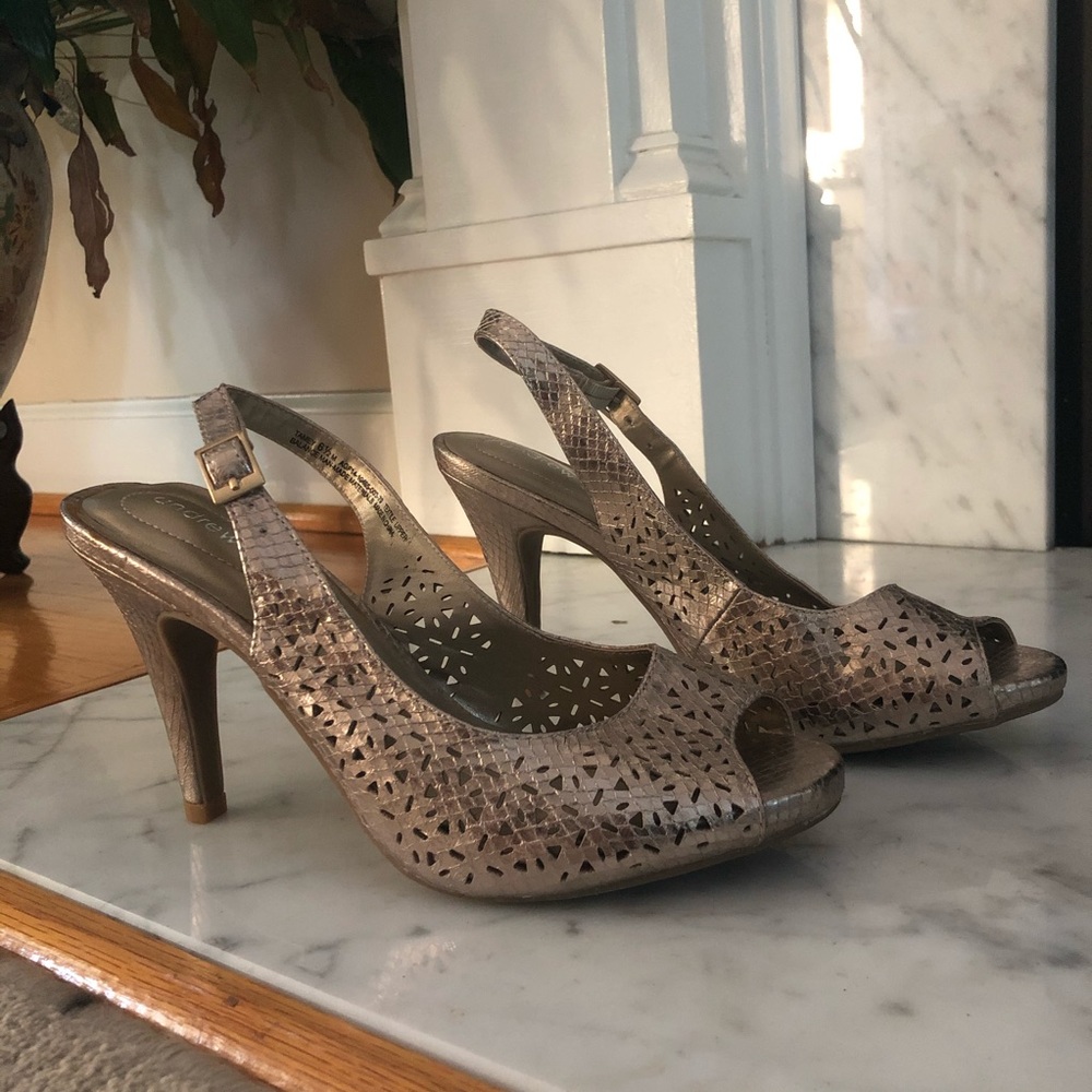 Andrew Geller Peep Toe Heels